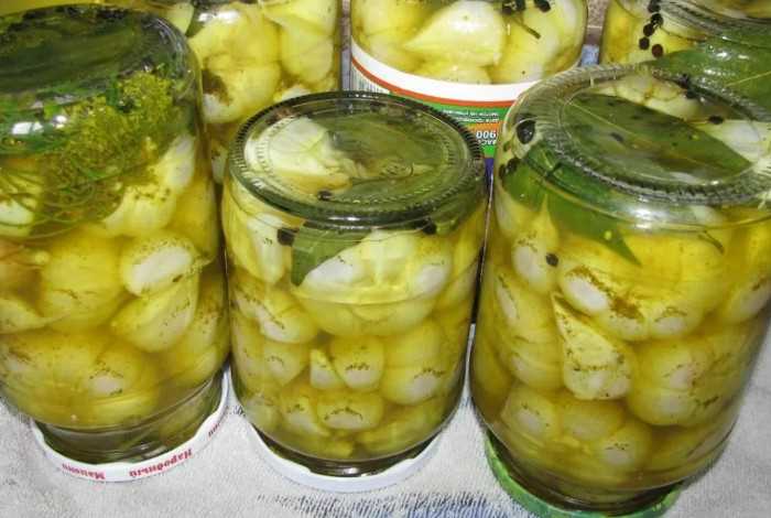Необходимые ингредиенты для маринованного продукта