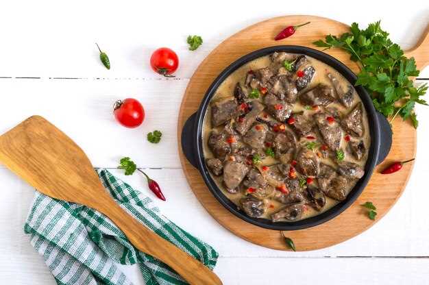 Как выбрать свежую куриную печень