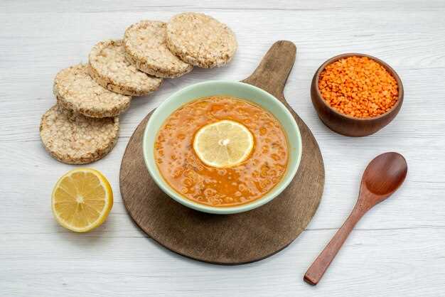 Классический суп из красной чечевицы с овощами